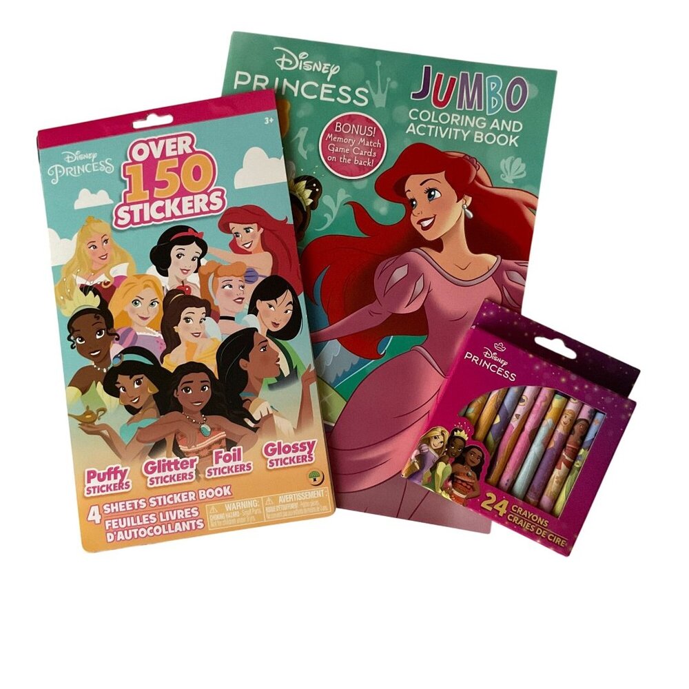 Disney Princess Activity Gift Set (Easter Basket Stuffer)